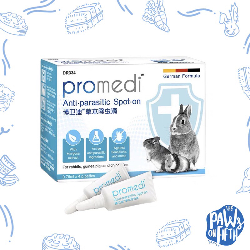 Dr. Bunny Promedi AntiParasitic for Rabbits and Guinea Pigs (AntiTick