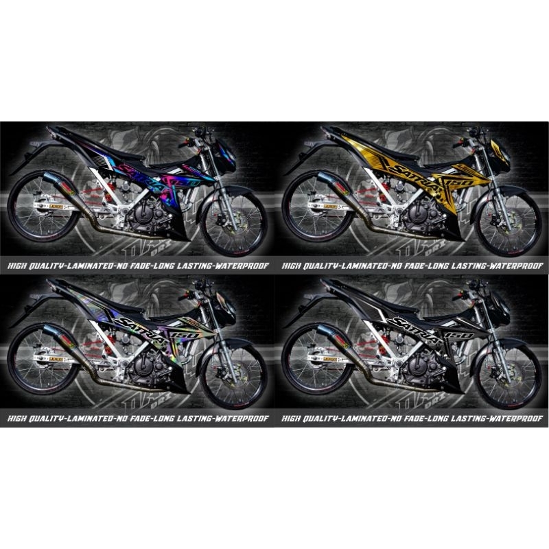 Suzuki Raider 150 FI Decal Sticker (MALAYSIAN Design) Shopee Philippines