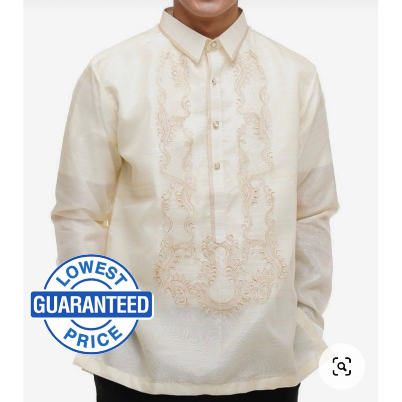 BARONG TAGALOG ORGANZA WITH GEENA LINING ASSORTED EMBROIDERY BARONG FOR ...