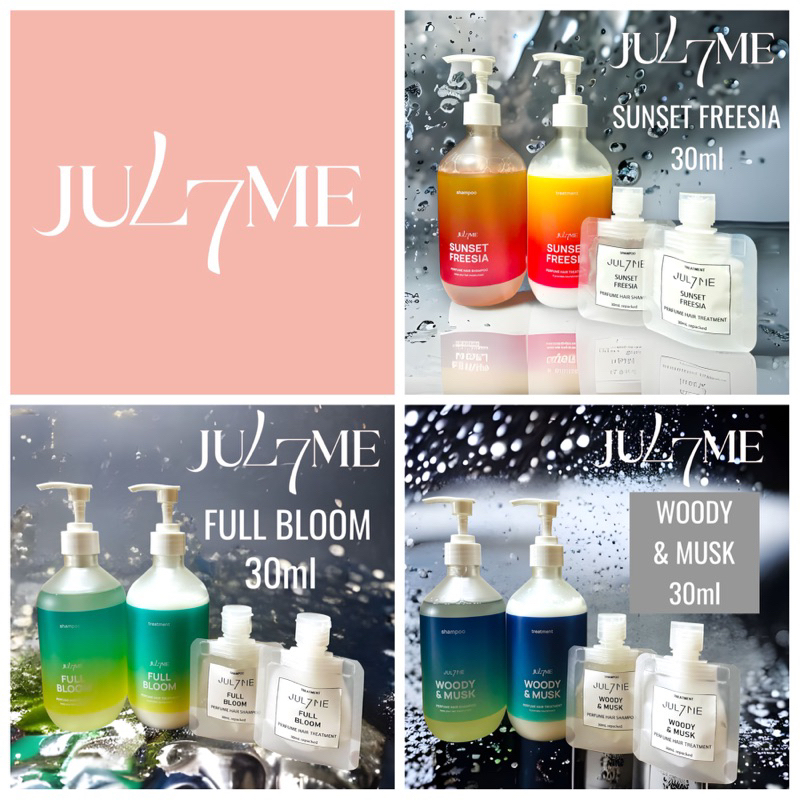 Jul7me Julyme Perfume Hair Shampoo and Treatment Shopee Philippines