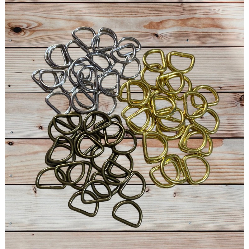D-Rings 1/2, 3/4 & 1 inch (10pcs) | Shopee Philippines