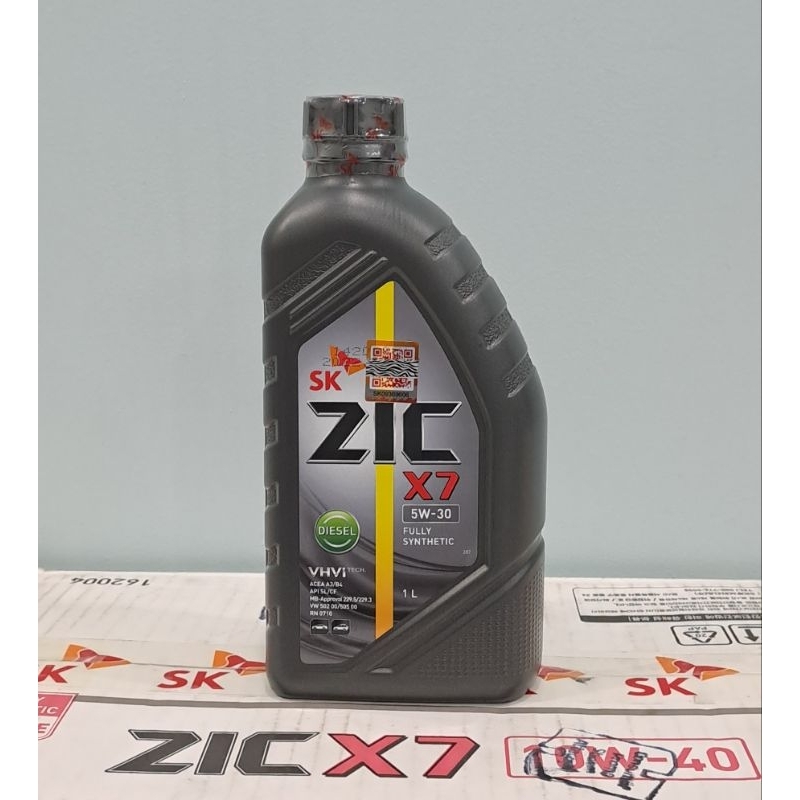 Zic X7 5w30 Diesel Fully Synthetic 1-Liter | Shopee Philippines