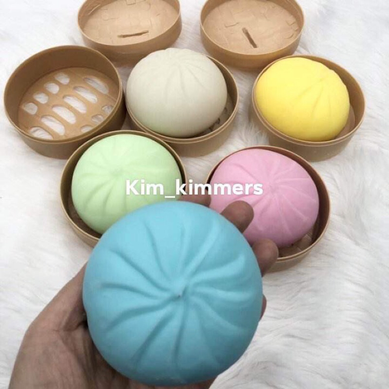 Siopao Squishy Toy Stress Relief Anti Stress Toys For Kids And Teenagers | Philippines