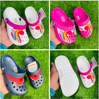 Crocs Kids Character Clogs Unicorn Little Pony and Shark Boy