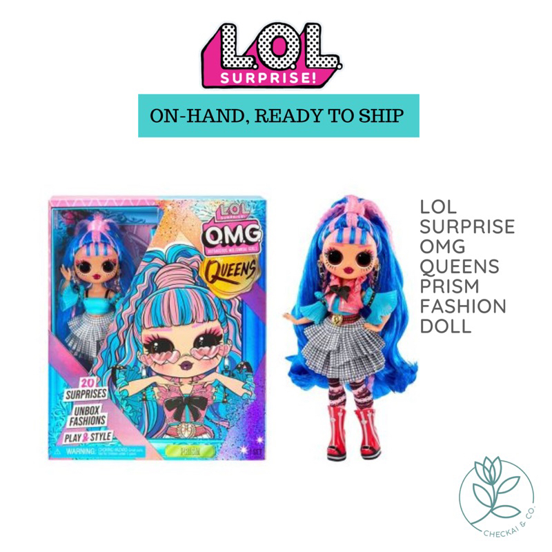 LOL Surprise OMG Queens Prism Fashion Doll | Shopee Philippines