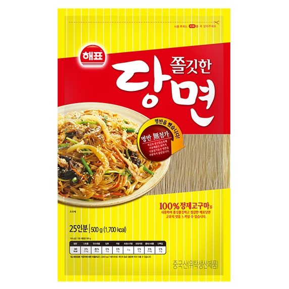 SAJO VERMICELLI GLASS NOODLES 500g ( DANGMYUN / DANGMYEON ) ( KOREAN