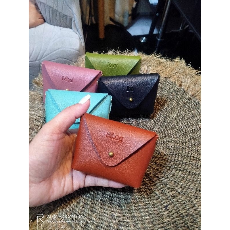 Personalized leatherette Coin purse Shopee Philippines