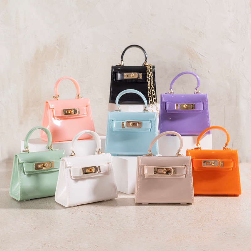 Pawrmes Kelly Bag with Chain Shopee Philippines