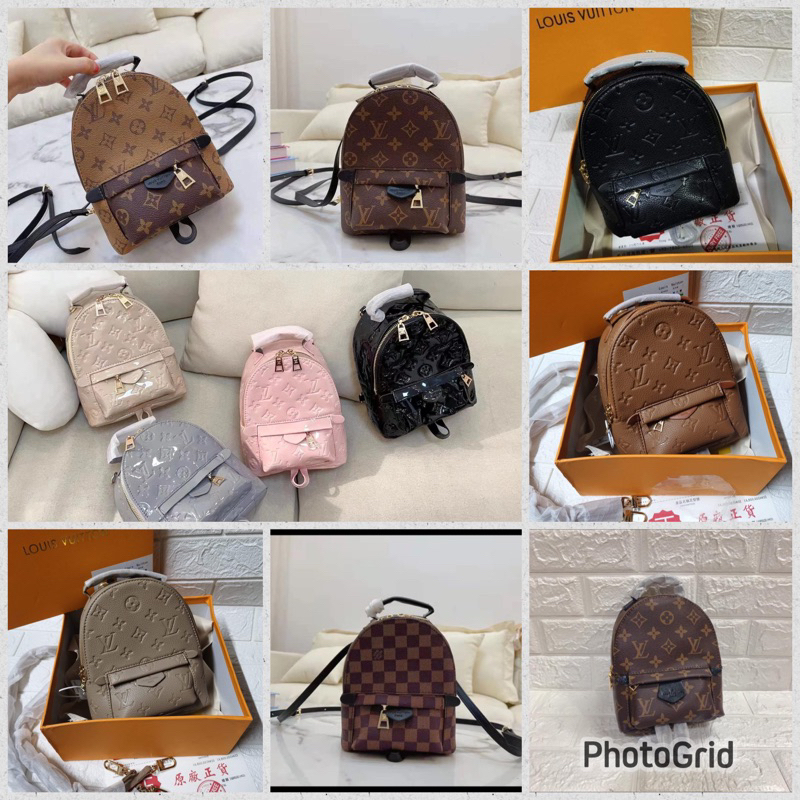 BS LV MINI PALM SPRING BAGPACK TOP GRADE