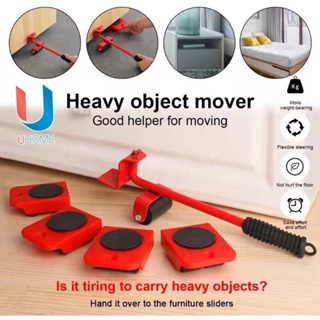 Easy To Use Large Furniture Wheel Sliders Appliance Lifter and Mover Tool  Set Heavy Duty Roller Move Tools for Home