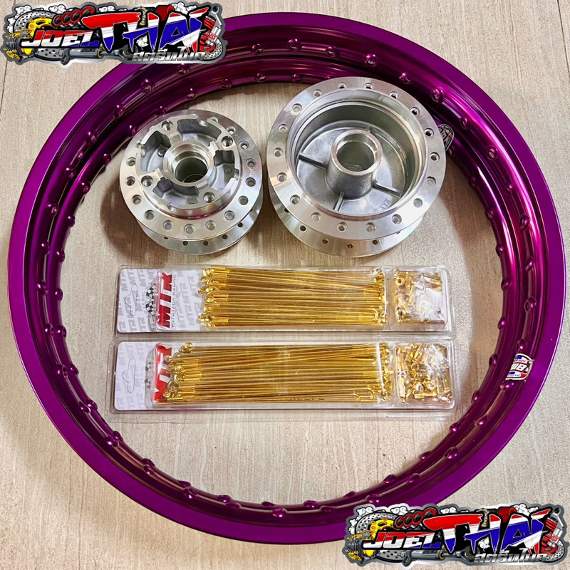 Rimset Rs125 Fi / Xrm125 Fi / Xrm Motard / Honda Dash110 (Flatdisc ...