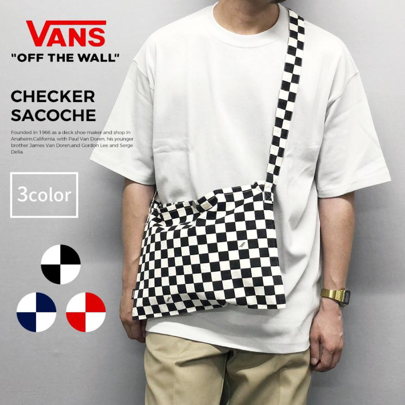 VANS SACOCHE CHECKERBOARD MESSENGER BAG Shopee Philippines