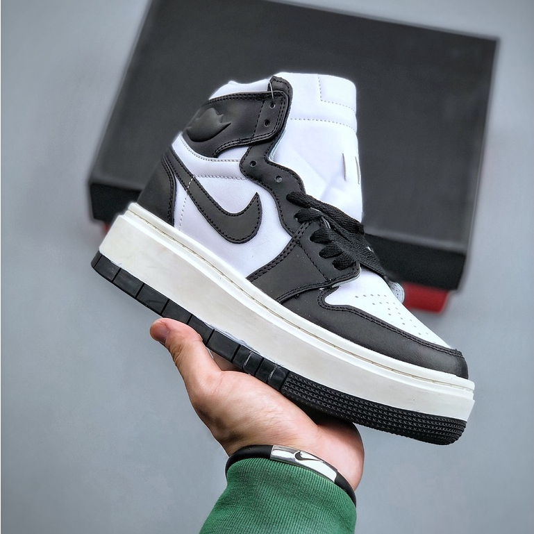 Nike Air Jordan 1 Elevate High cut Basketball Shoes Casual Sneakers For Men&Women White/Black