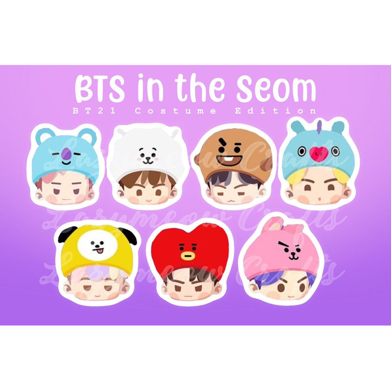 Bts In The Seom Sticker Pack 