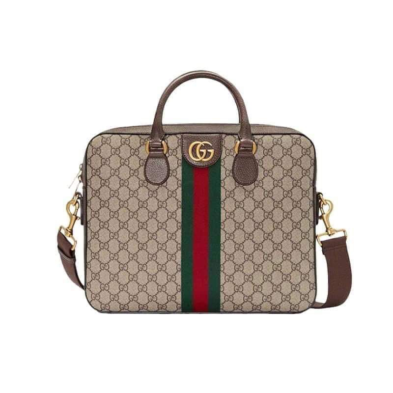 Gucci Laptop Bag, Brown Chekered color available Shopee Philippines