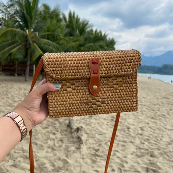 Rattan sling bag philippines deals