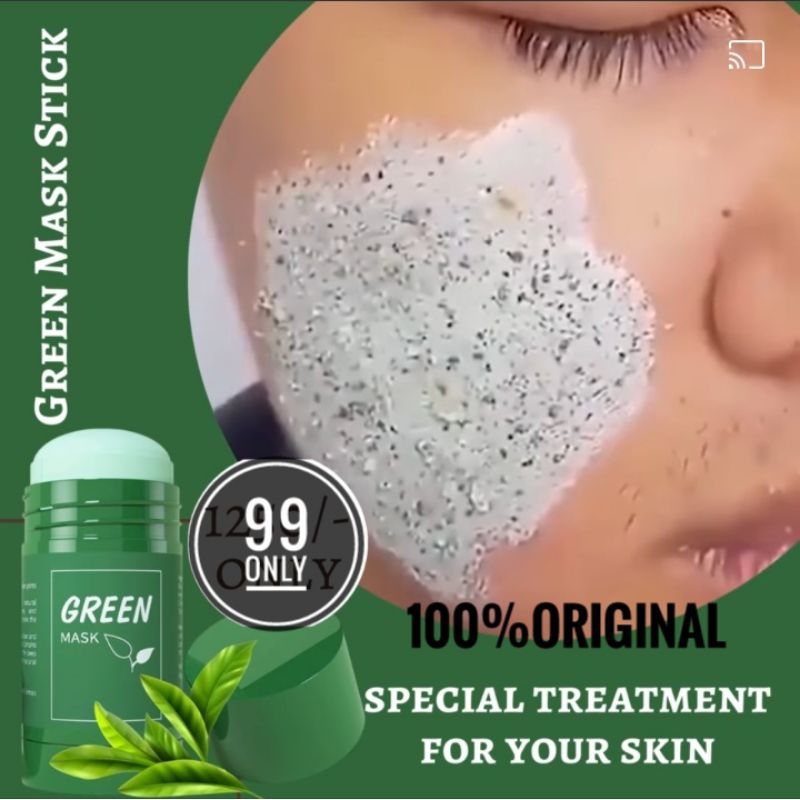 ORIGINAL MEIDIAN Green tea Mask stick Deep Clean Oil Control