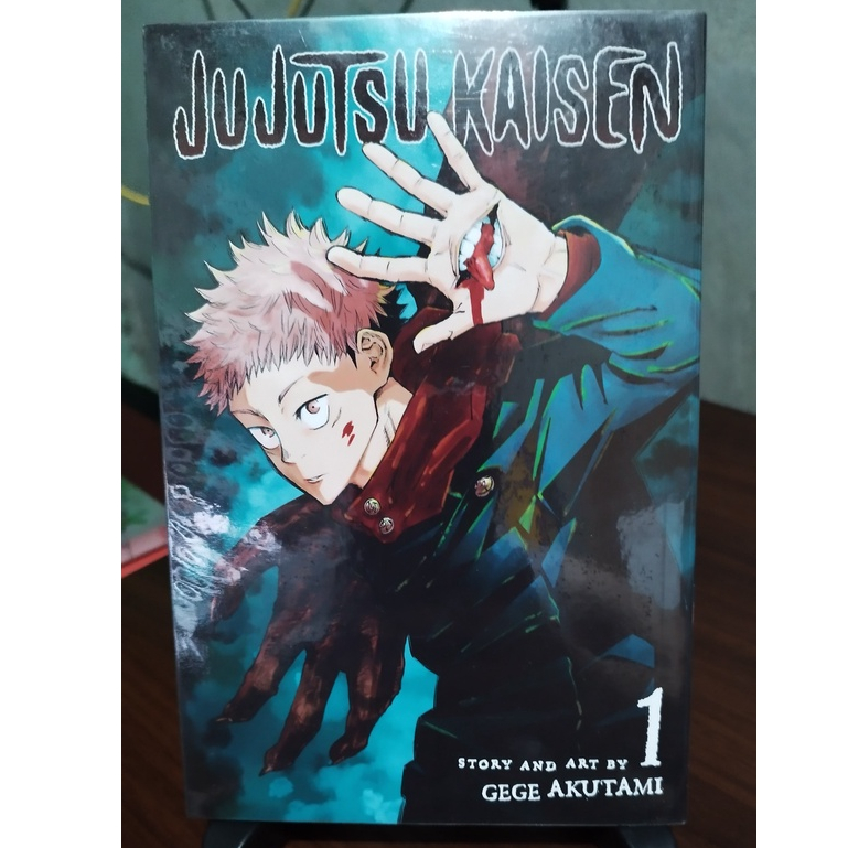 Jujutsu Kaisen Volume 1 by Gege Akutami (Pre-Loved Manga) | Shopee ...