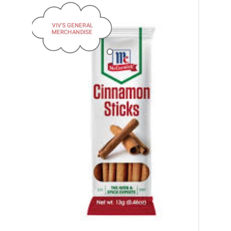 Mc Cormick Cinnamon Stick ( 13g ) | Shopee Philippines