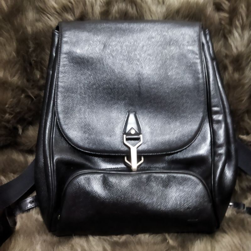 Louis Vuitton Adrian Backpack Black Taiga