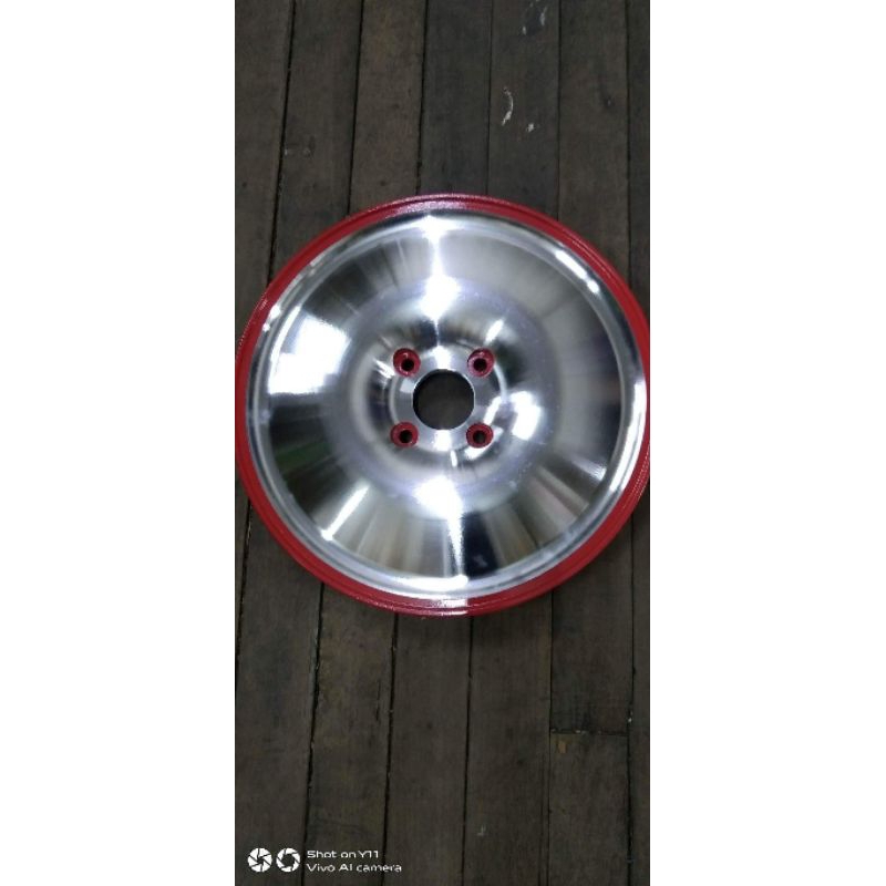 Sidewheel Mags Takasago Royale Red with hub and bearing and spacer ...