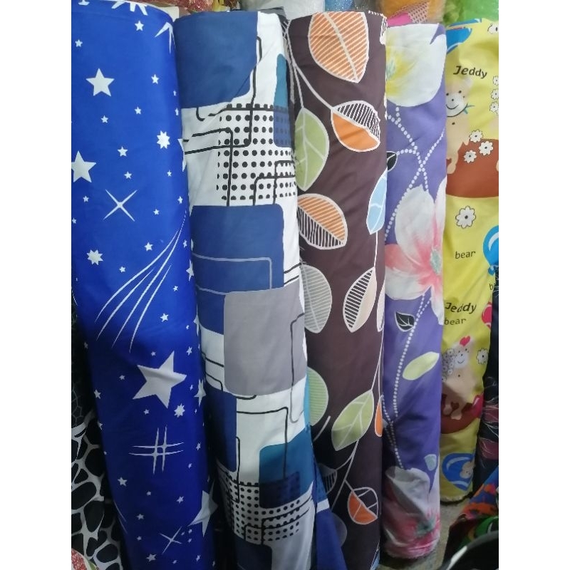 TJ Poly Cotton Fabric/Tela per Yard 96 inches width | Shopee Philippines