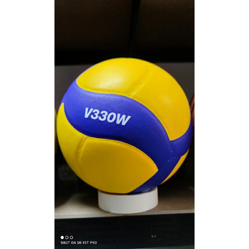 MIKASA VOLLEYBALL V330M LEATHER SIZE 5, ORIGINAL VOLLEYBALL COMPETITION