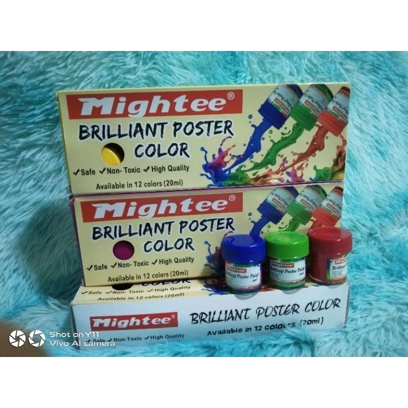 Mightee Brilliant Poster Colors 20ml | Shopee Philippines