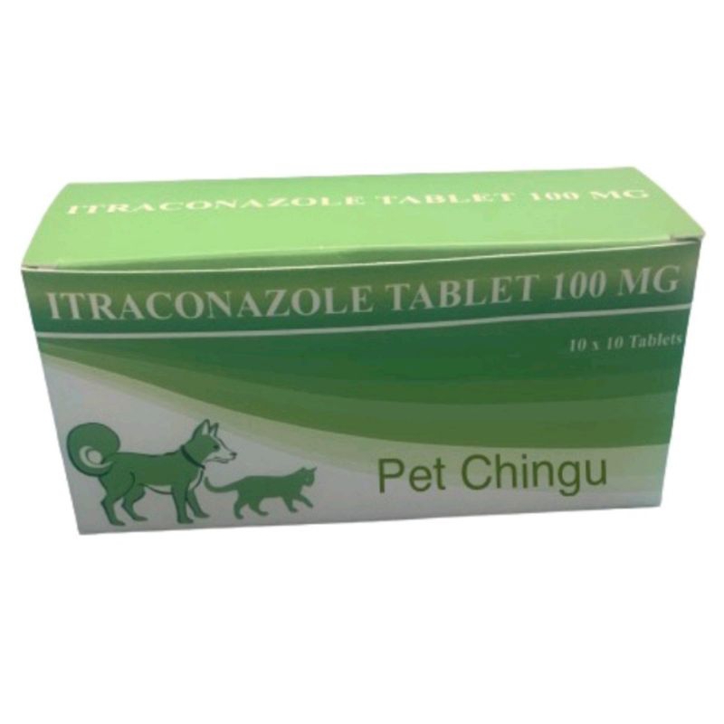 10 Tablets of ITRACONAZOLE 25mg/100mg for Yeast, Ringworm & Other