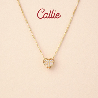 Gold-Plated Mini Heart Necklace