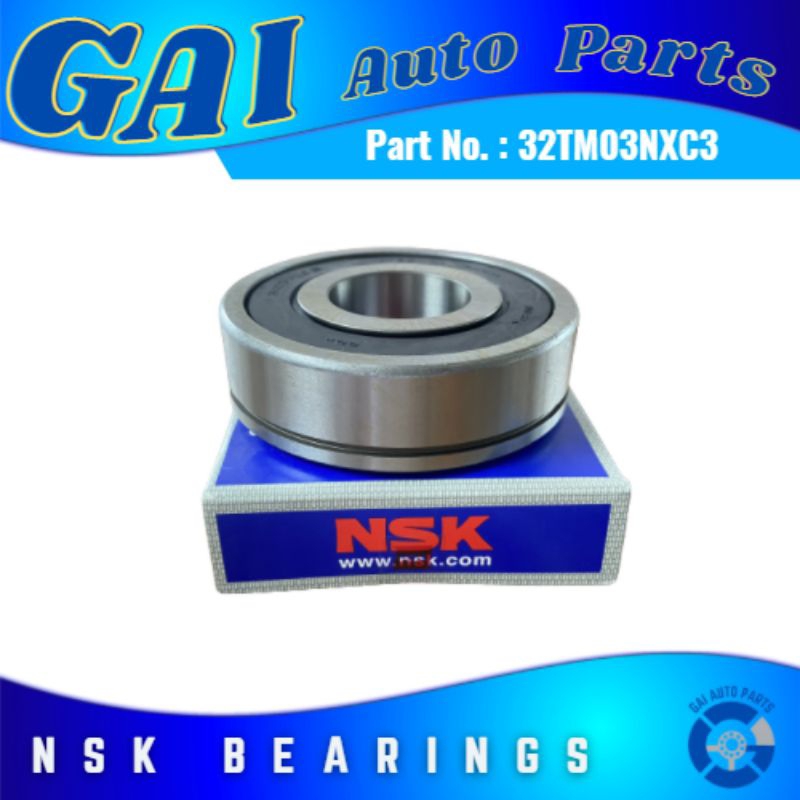 NSK Alternator Bearings (32TM03NXC3) Genuine Parts | Shopee Philippines