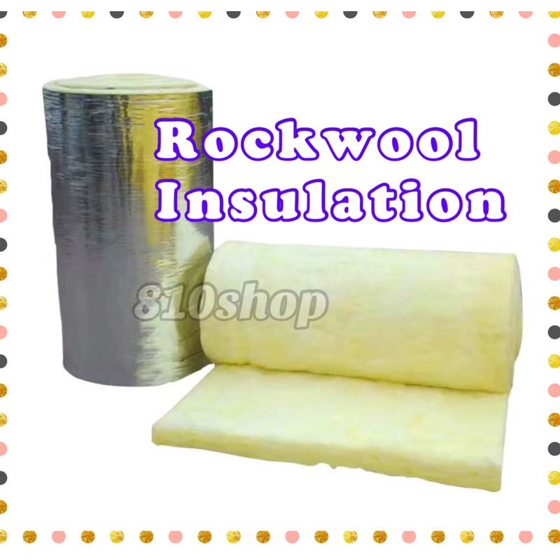 Rockwool Insulation Soundproof Fiberglass Glasswool Insulation Rock