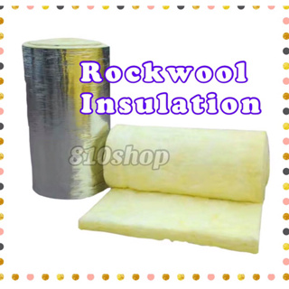 50mm 50kg/M3 Insulation Rock Wool Board with Low Density