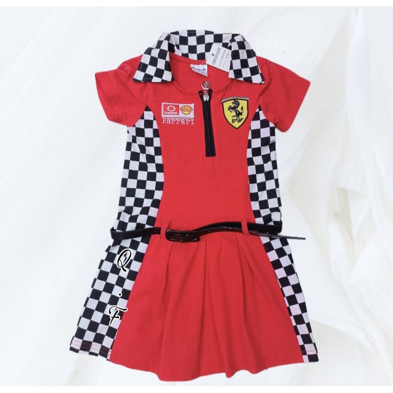 Ferrari Racing Costume for kids | Shopee Philippines