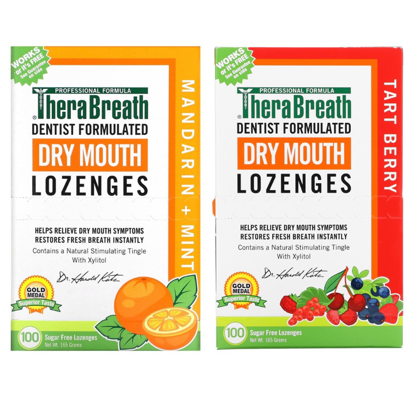 Therabreath Lozenges Dry Mouth (Sold per box - 100 pcs) | Shopee ...