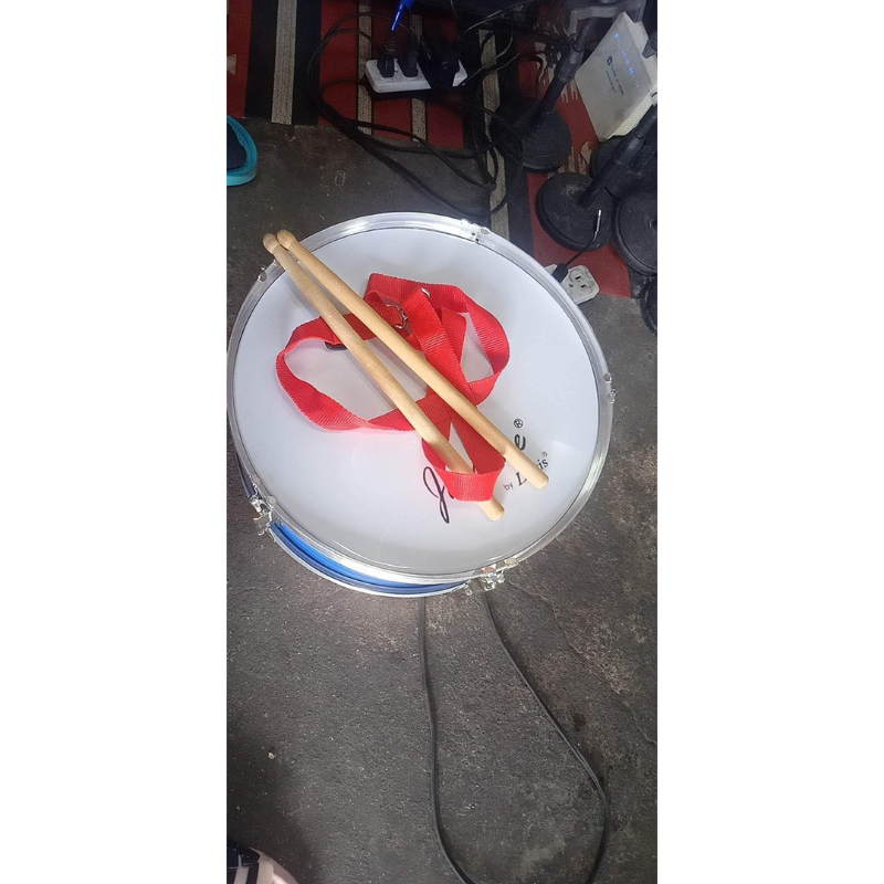 Snare drum complete set with free lace and stick snare drum user in