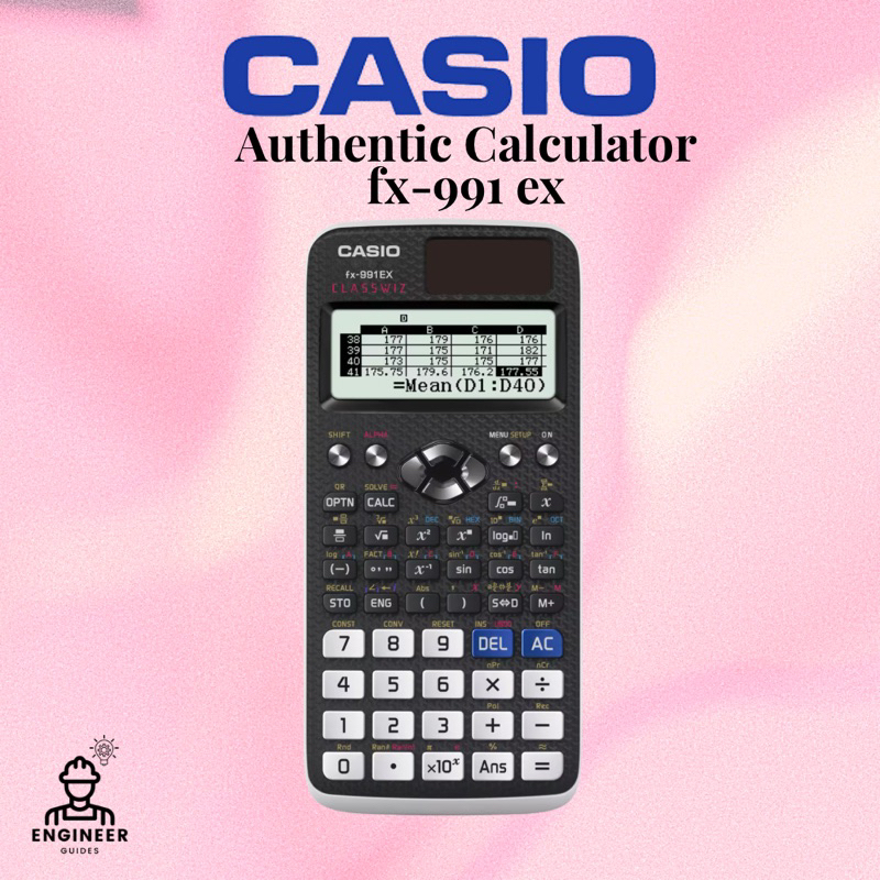 Fx 911 ex calculator hotsell