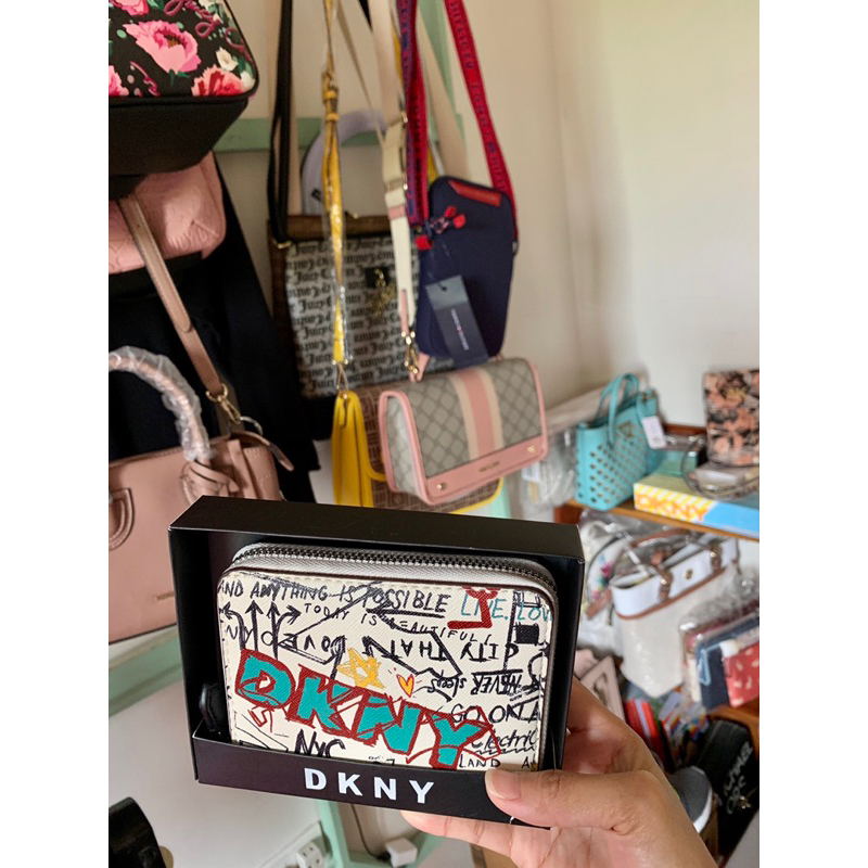 DKNY Graffiti short wallet Shopee Philippines