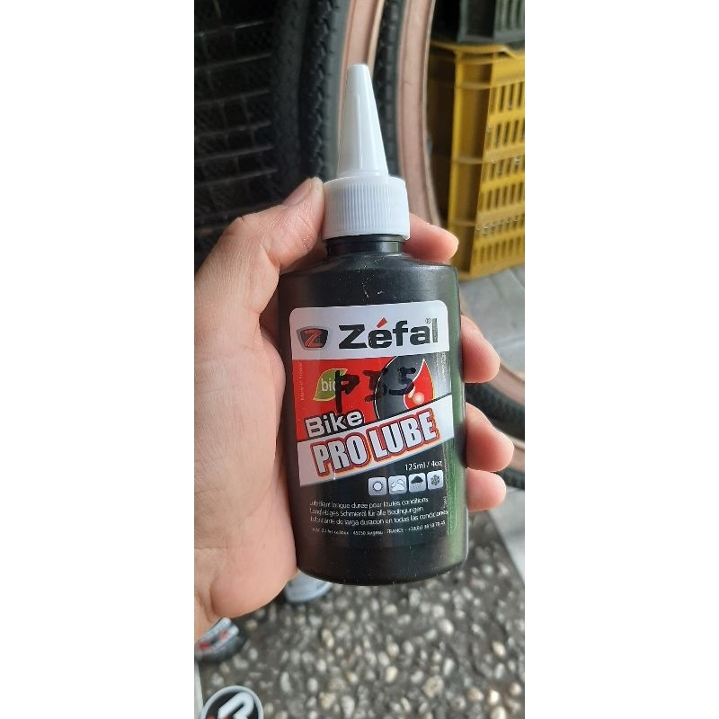 CHAIN LUBE BIKE LUBE ZEFAL any kind of bike 125ml/ 4oz 55 pesos each