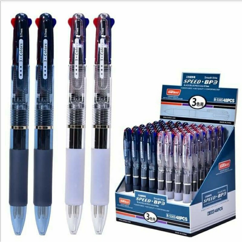 3in1 BALLPOINT PEN 0.7mm | Shopee Philippines