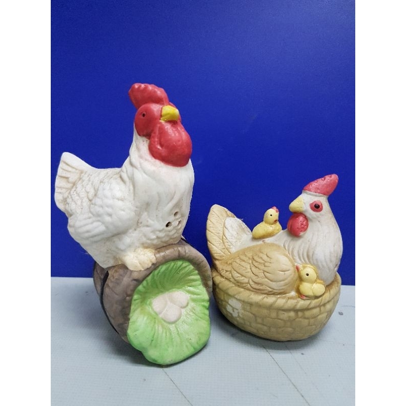 chicken decor set of 2pcs Shopee Philippines