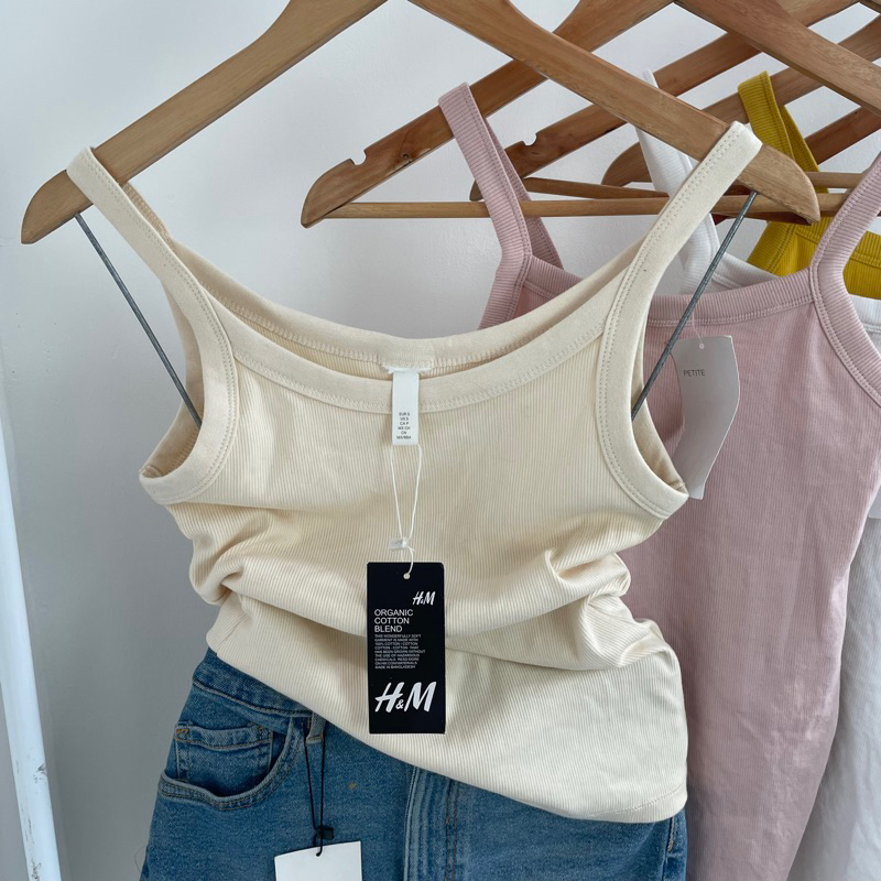 H&/M Ribbed Tank Top (Authentic Over/runs) | Shopee Philippines