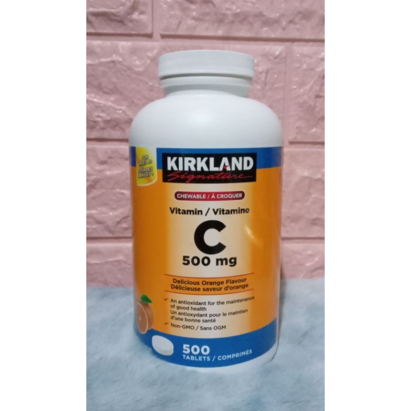 Kirkland Vitamin C 500mg Shopee Philippines