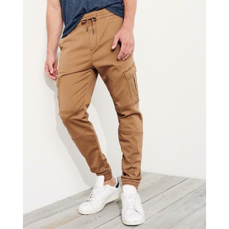 Hollister cargo joggers on sale