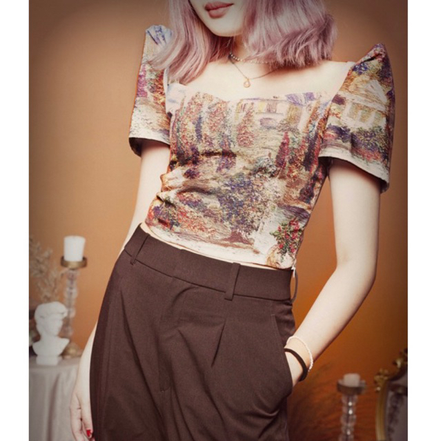 Modern Filipiniana Top ATLAS TCPF BASICS Shopee Philippines