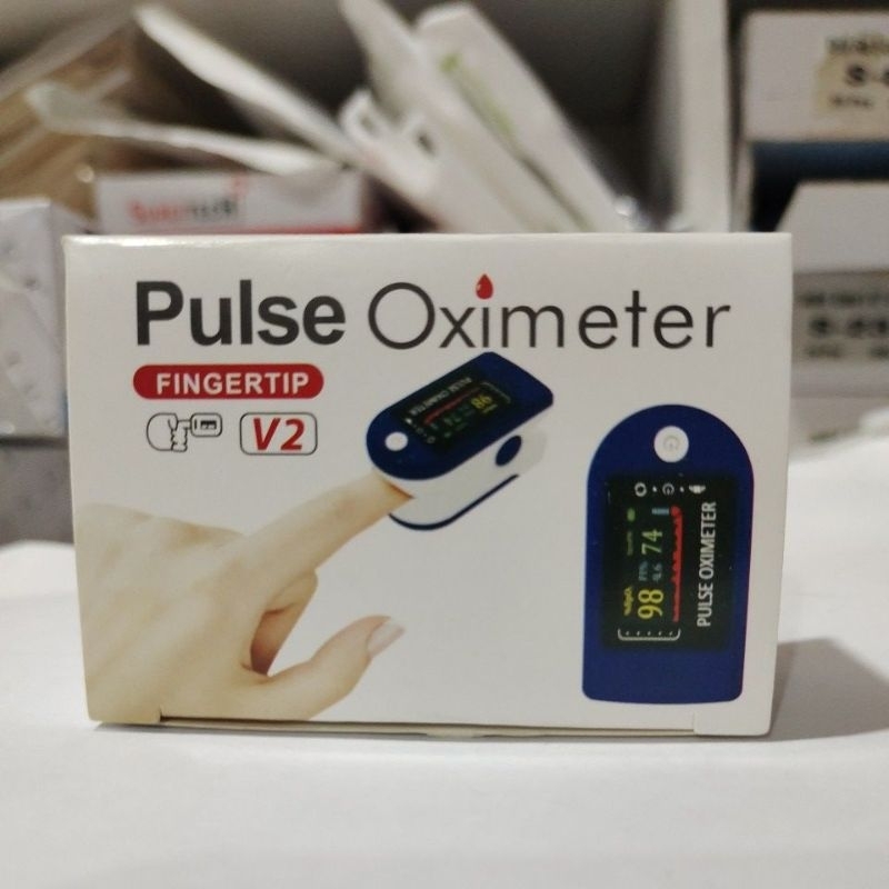 Fingertip Pulse Oximeter V2 (Kingmed) to monitor health such as ...