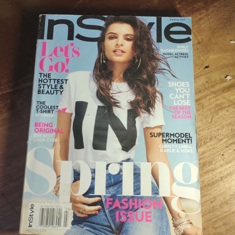 EMILY RATAJKOWSKI INSTYLE MARCH 2017 FASHION LIFESTYLE | Shopee Philippines