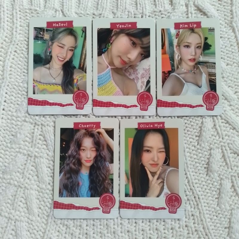 LOONA summer package 2022 polaroids Shopee Philippines