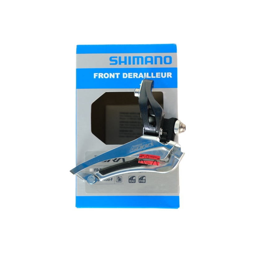 Dérailleur Avant Vélo Shimano Sora FD-R3000-F 2x9 Vitesses Fixation A Braser