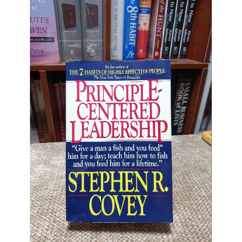 PRINCIPLE-CENTERED LEADERSHIP By STEPHEN R. COVEY (TRADEPAPERBACK ...